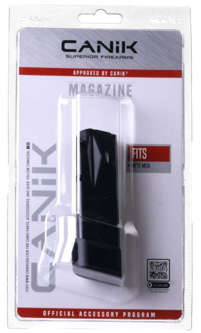 CENT MAG METE MC9 15RD GRIP EXT BLK - Magazines